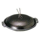 [代引不可] 卓上鍋 味陶板セット いぶし銅蓋