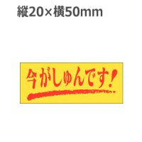 ラベルシール 今がしゅんです！ M-127　1000枚