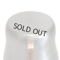 画像4: 鎚起 銅器 マグカップ胴締 刃鎚目 白銀 Cu-9-1