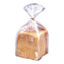 画像1: 食パン袋 ヨーロピアン1斤袋 PEU-1 白 100枚