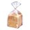 画像1: 食パン袋 ヨーロピアン1斤袋 PEU-1 白 100枚 (1)