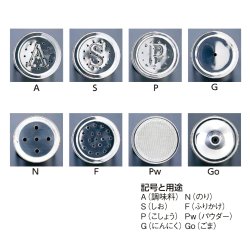 画像2: TKG 18-8 調味缶 大
