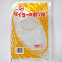 タイヨーのポリ袋 0.02mm 紐付 [穴アキ]