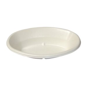 画像2: [レンジ対応] 紙カレー皿 KMPランチ-2 ホワイト 約230g 400個