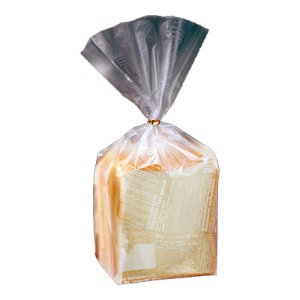 画像: 食パン袋 ヨーロピアン半斤袋 PEU-6 白 100枚