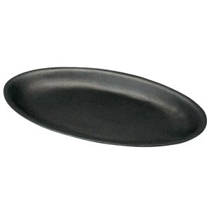 画像1: [代引不可] 卓上鍋 オーバル陶板43cm