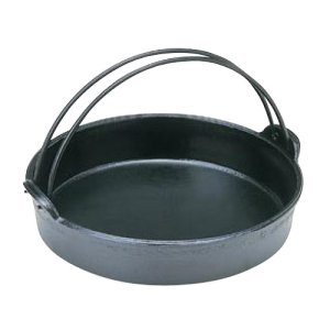 画像1: [代引不可] 吊付すき焼き鍋(シリコンフッ素)