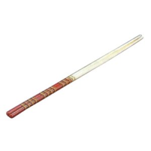 画像: 竹製 歌舞伎菜箸 赤 33cm